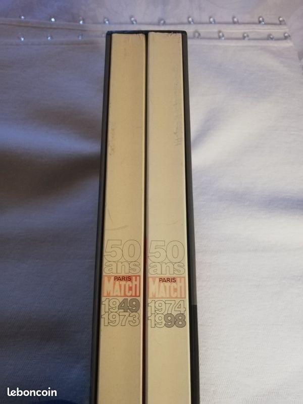 Livres "Les 50 ans de Paris-Match", 1998, en très bon état (image 4)