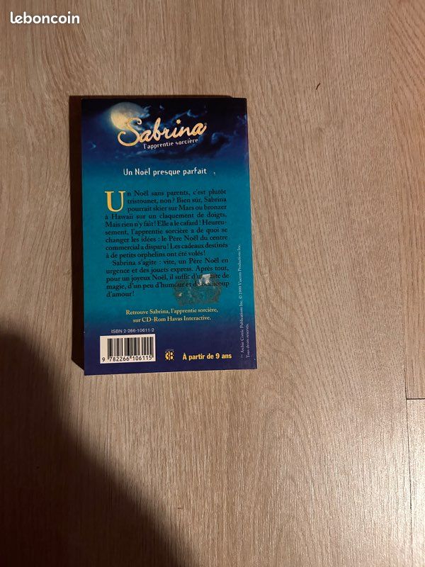 Livre enfant Sabrina l’apprentie sorcière Un Noël presque parfait (image 2)