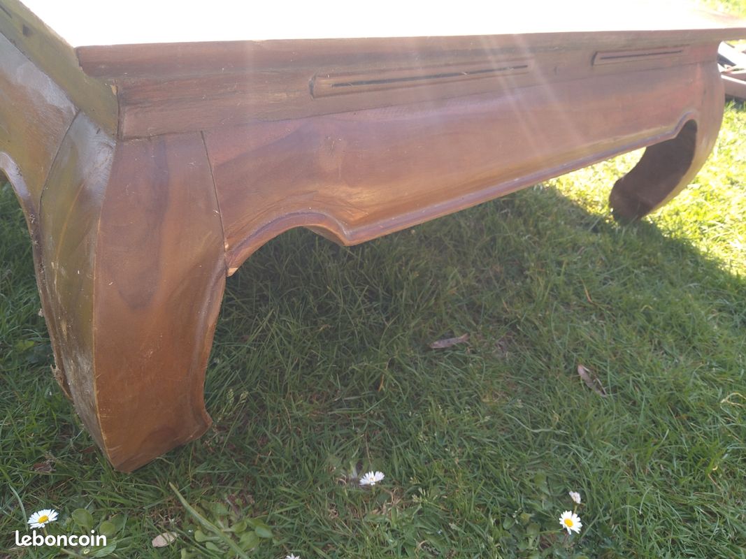 Table basse teck (image 1)
