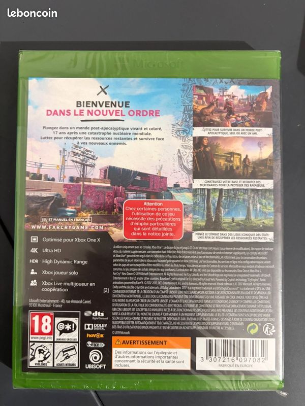 Far Cry : New Dawn - Jeu Xbox One, PC