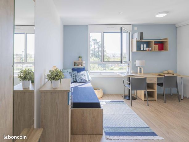 Studio 1 pièce 18 m²