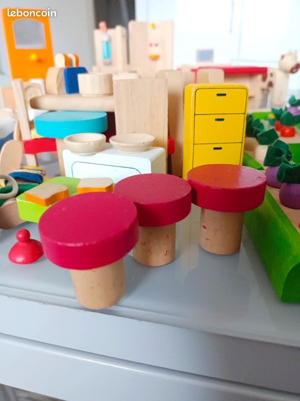 Gros lot maison poupée plan toys (image 7)