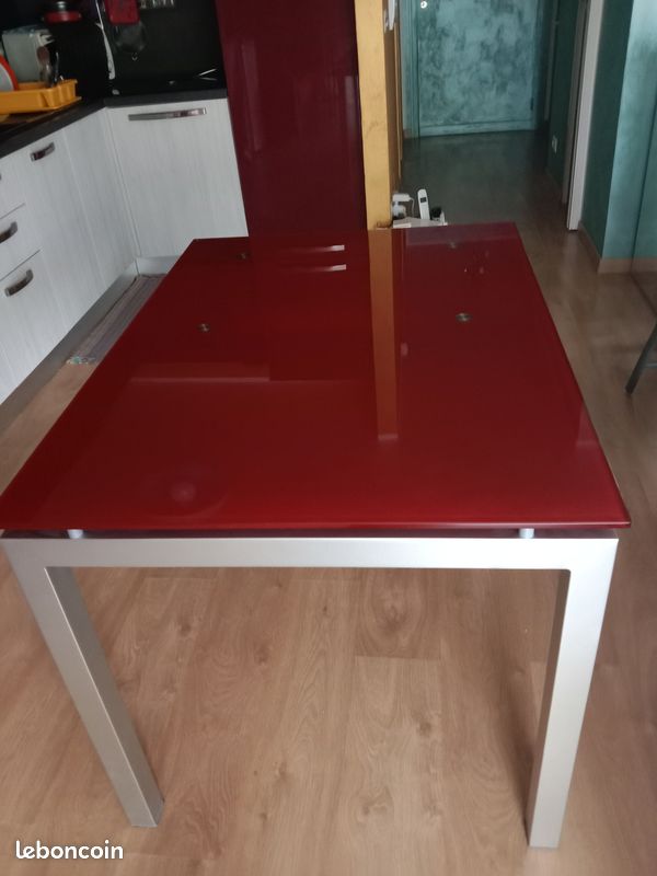 Table vitre 8 place (image 2)