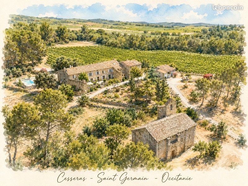 Maison 16 pièces 446 m² · à Cesseras · 446 m² · 1 420 000 €