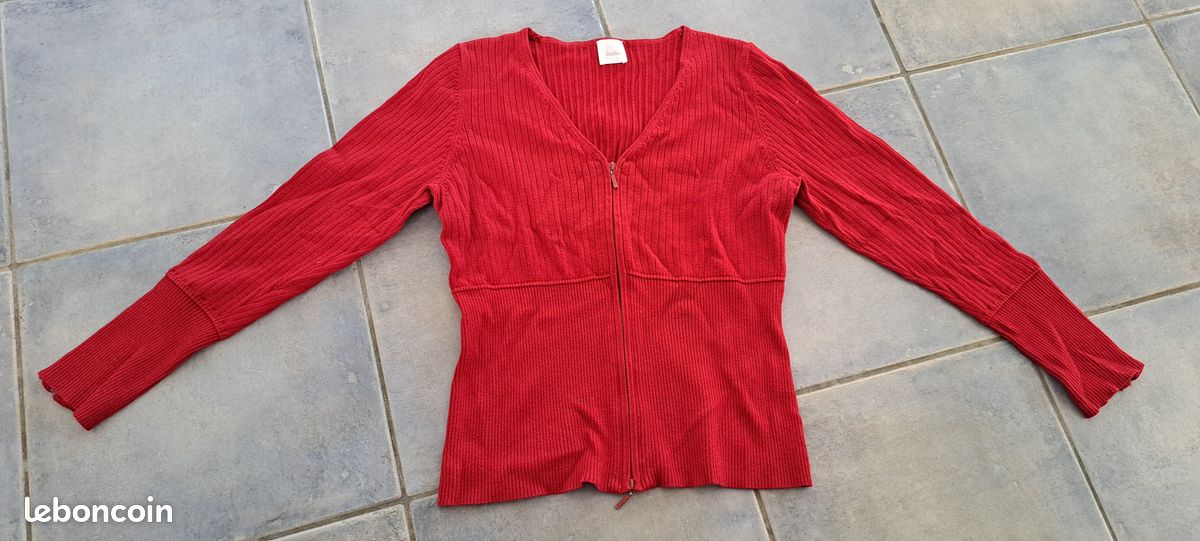 Pull gilet femme 42 CAMAIEU Vêtements