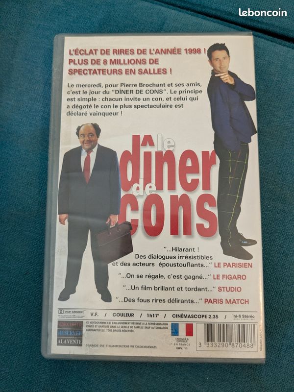 VHS le dîner de cons (image 2)