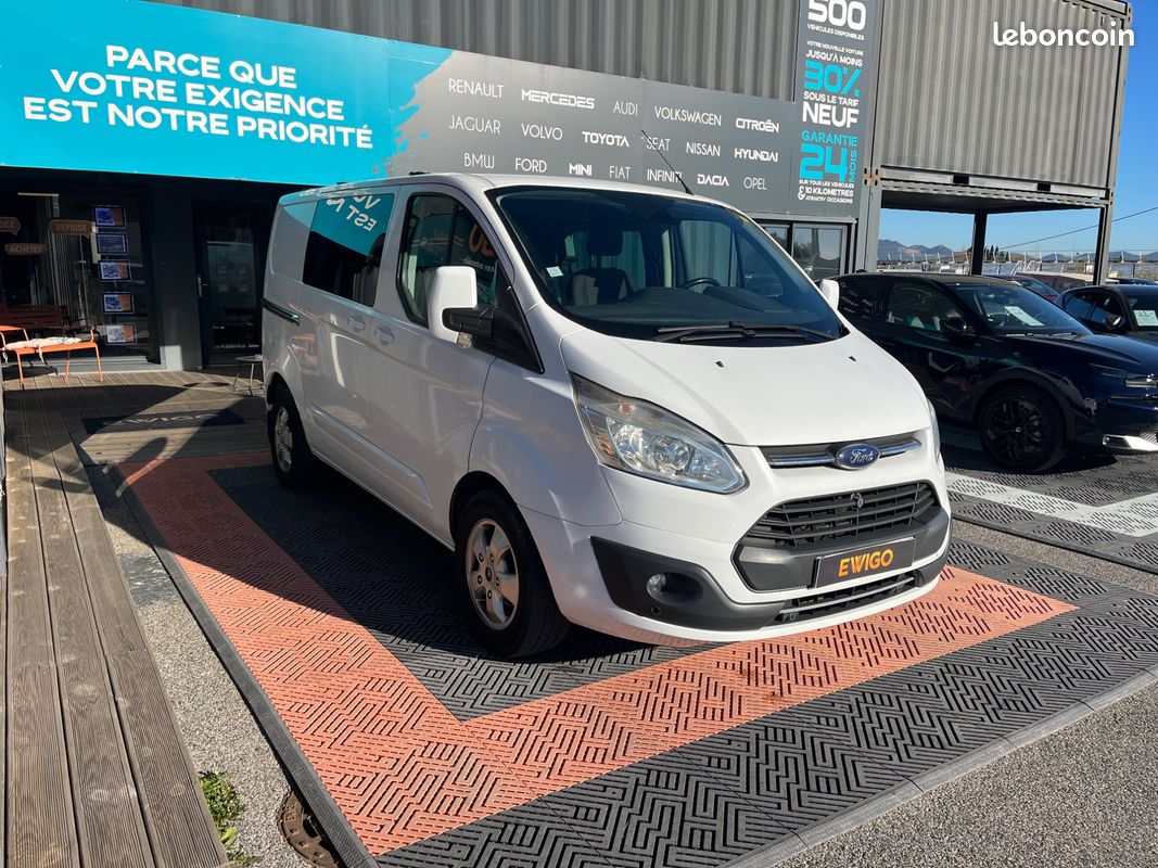 Ford custom fourgon 270 2.0 tdci 170 l1h1 court pc-tn limited (image 6)