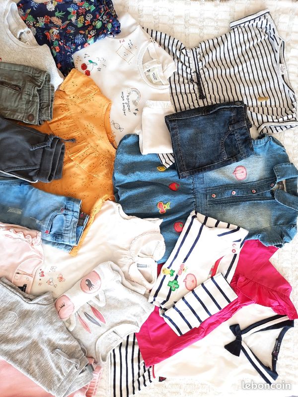Lot vêtements fille 2 ans (image 1)
