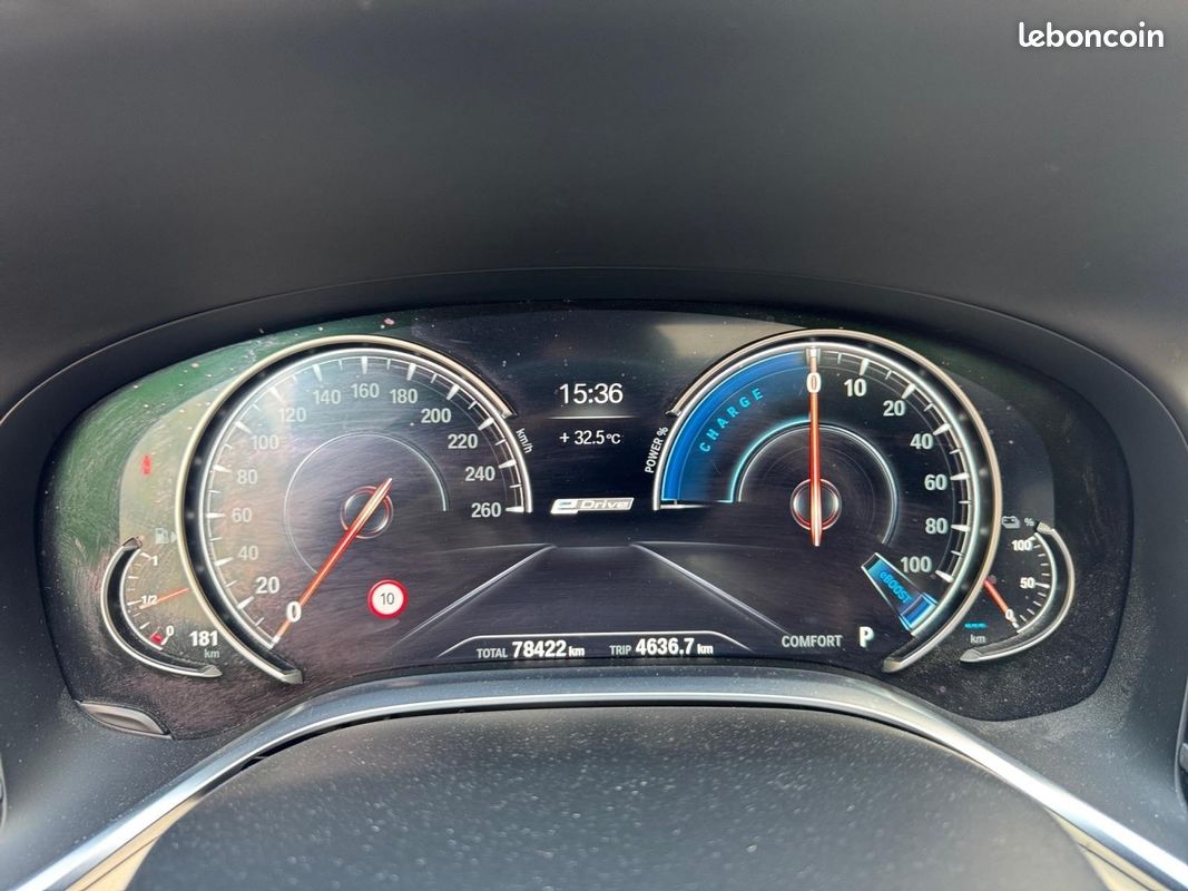 BMW SERIE 7 G11/G12 740e iPerformance 326 ch Exclusive A (image 15)