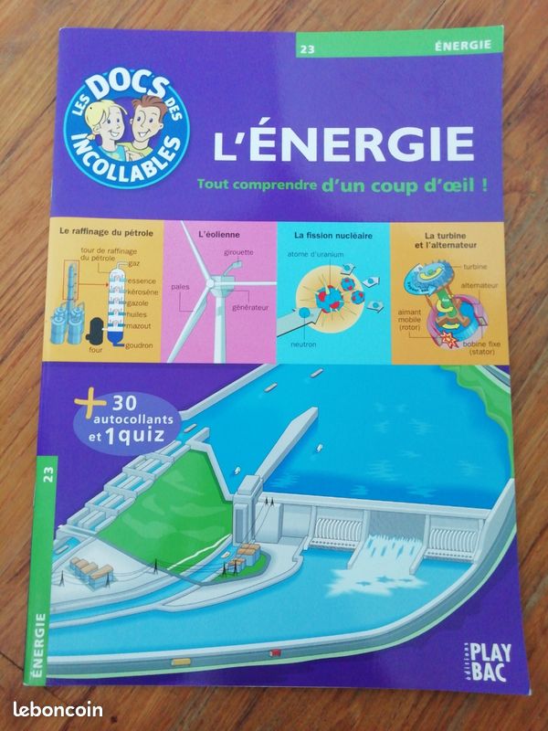 Livre Les docs des incollables L'énergie (image 1)