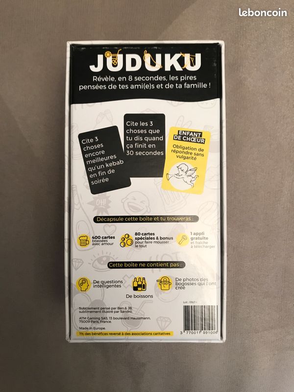 Jeu de société Juduku (image 3)