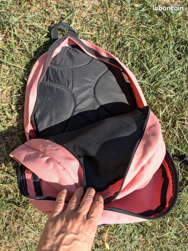Sac à dos Eastpak pinapple rose 2 compartiments (image 4)