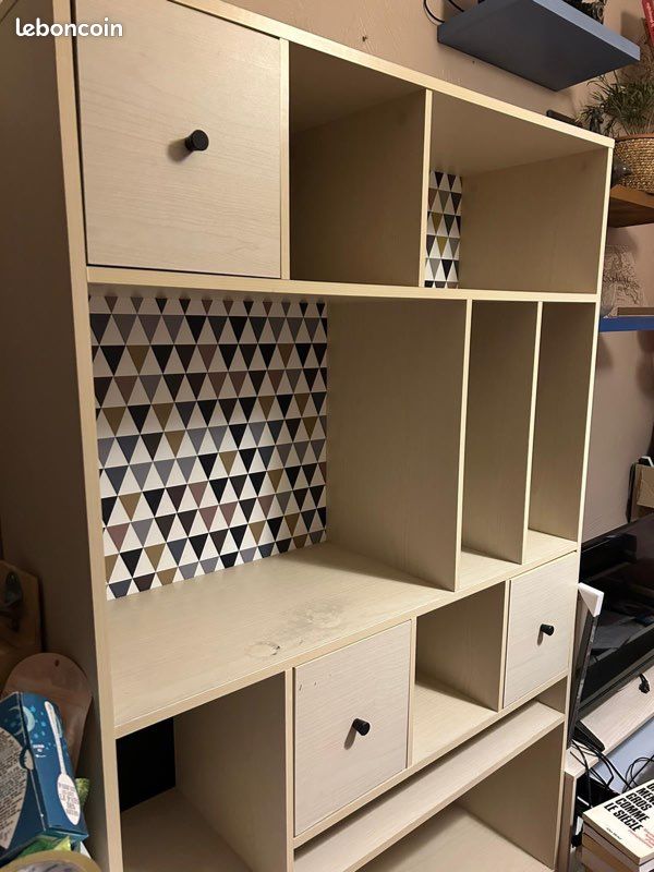 Bibliothèque scandinave (lire annonce complète) (image 1)
