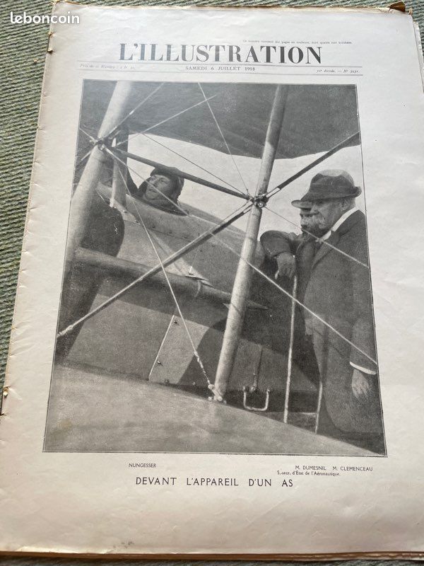 L’illustration « devant l’appareil d’un as » (image 1)