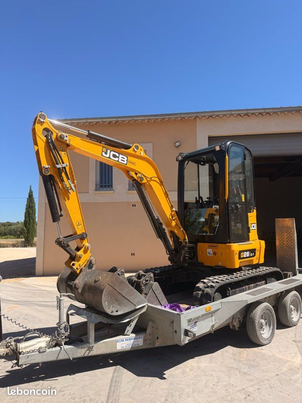 Mini Pelle JCB 26C pro cabine - 590 hrs (image 2)
