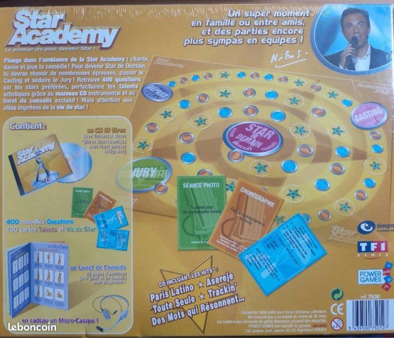 Star Academy Jeu édition gold 2001 (image 2)