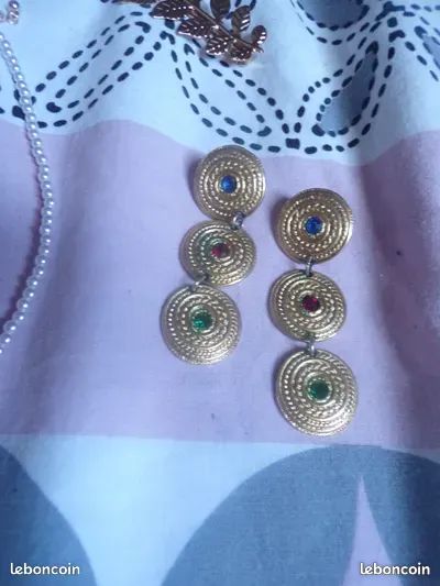 Lot De Bijoux Vintage – Perle Et Laiton – À Porter, Détourner Ou Restaurer (lbb0515)