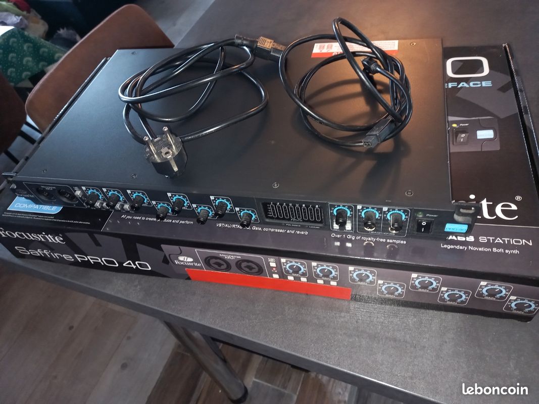 Carte son focusrite saffire pro 40 (image 2)