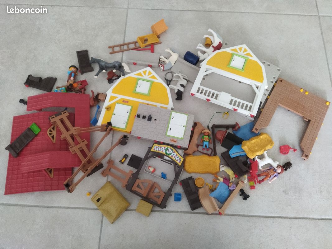 Playmobil 5222 + 5226 - country jeux complets (image 5)