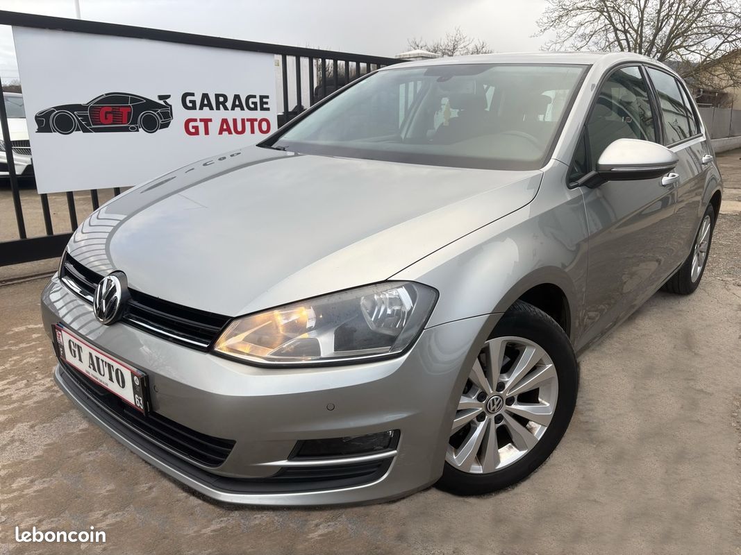 Volkswagen Golf 7 BLUEMOTION TECHNOLOGY 1.6 TDI 105ch, Distribution neuve, radar 360°, GPS (image 1)