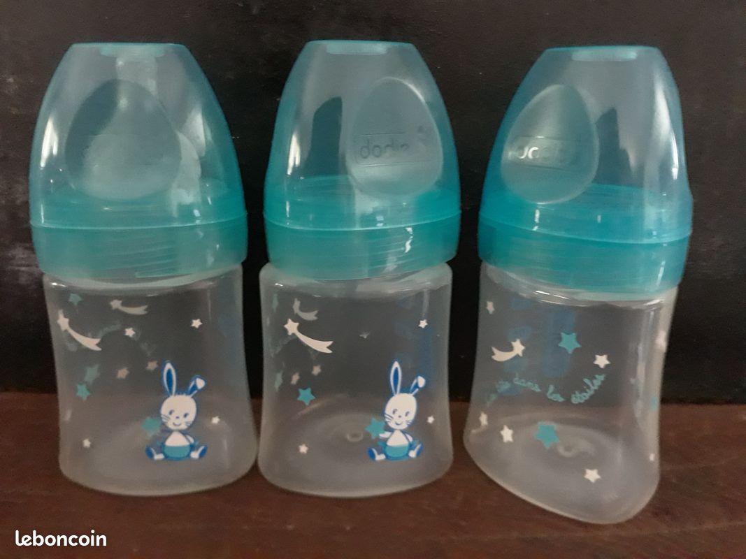 3 biberons dodie série bleue (image 2)