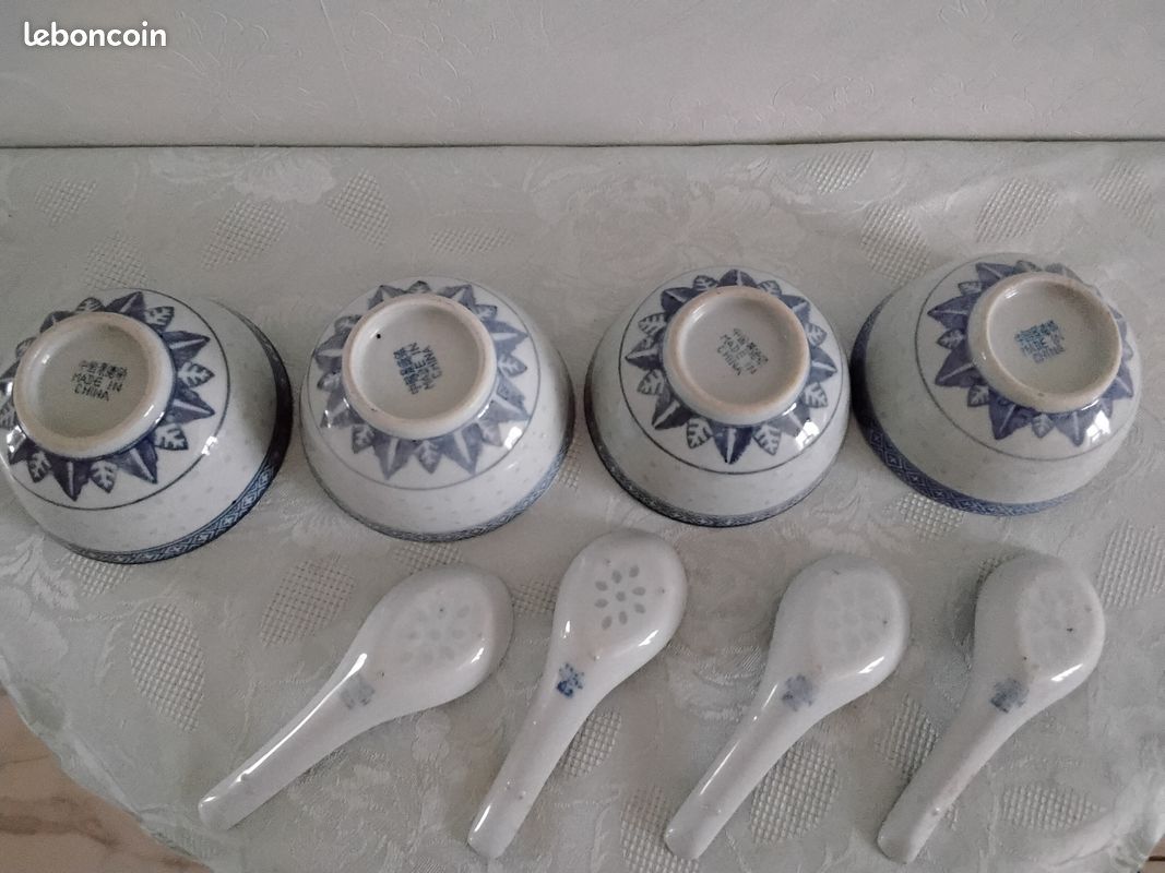 Bols chinois avec cuillères (image 5)