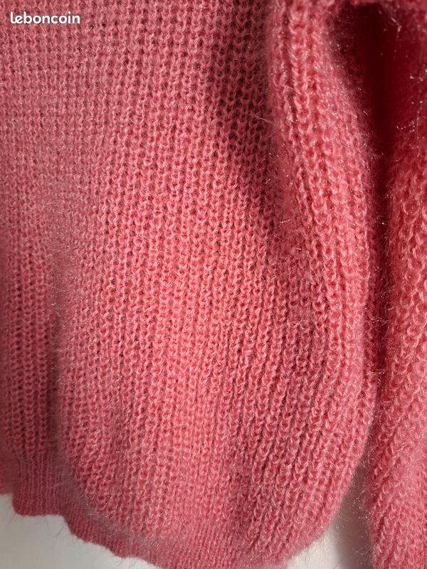 Pull Cardigan Femme Quacker Factory 'Bumble Bee' Rose Multicolore - Taille S, Neuf Avec étiquettes