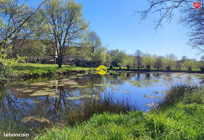 Maison de 56m² avec un plan d'eau