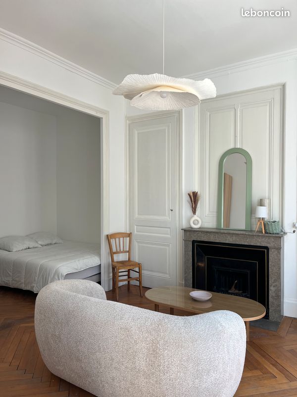 Appartement meublé 39 m² – Lyon 7ème, proche quais du Rhône (image 1)