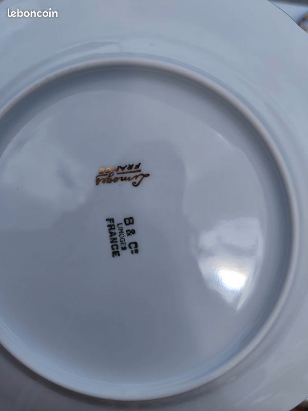 Lot de vaisselles vintage porcelaine de limoges (image 4)