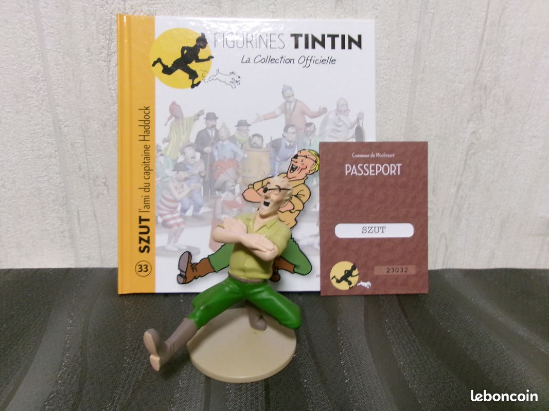 FIGURINE TINTIN N° 34 HADDOCK collection officielle EUR 39,00 - FR