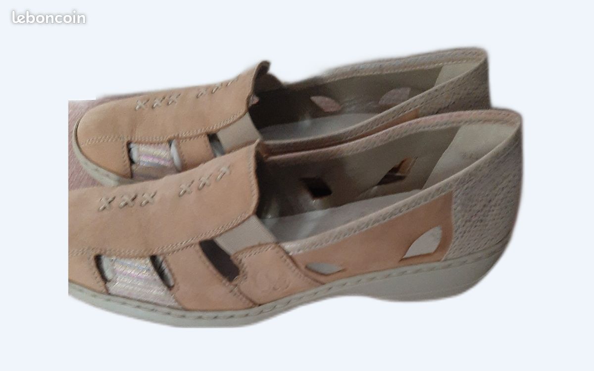 Chaussures Rieker beige (image 1)