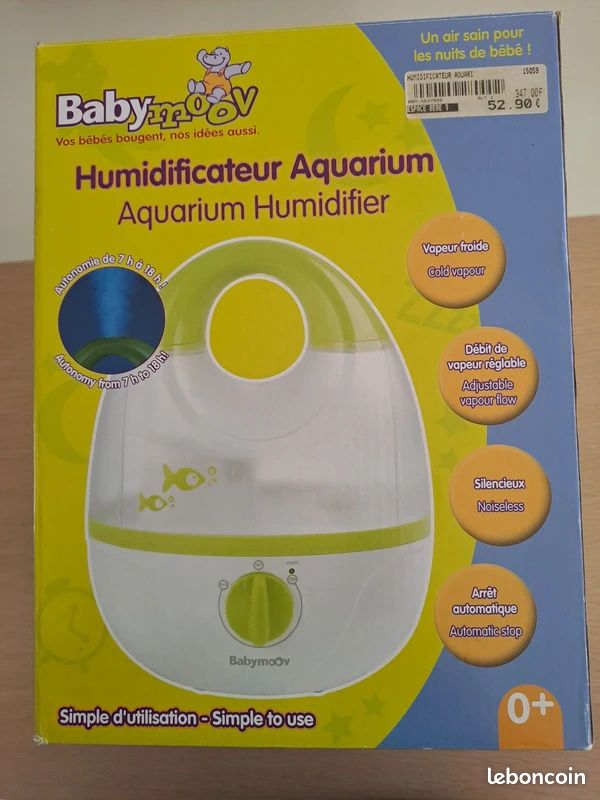 Humidificateur Aquarium à vapeur froide Babymoov - TBE (image 4)