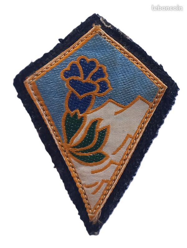 Insigne Original Chasseurs Alpins – Club Militaire Tyrol – Ski Montagne – Numéroté
