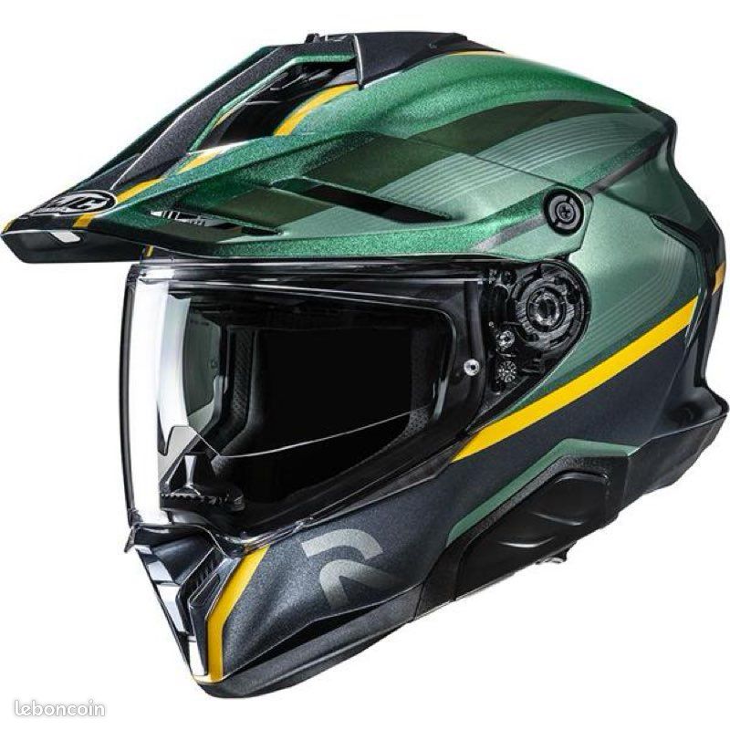 Casque intégral Adventure HJC Neuf + Intercom HJC Smart déjà installé + Visière solaire (image 2)