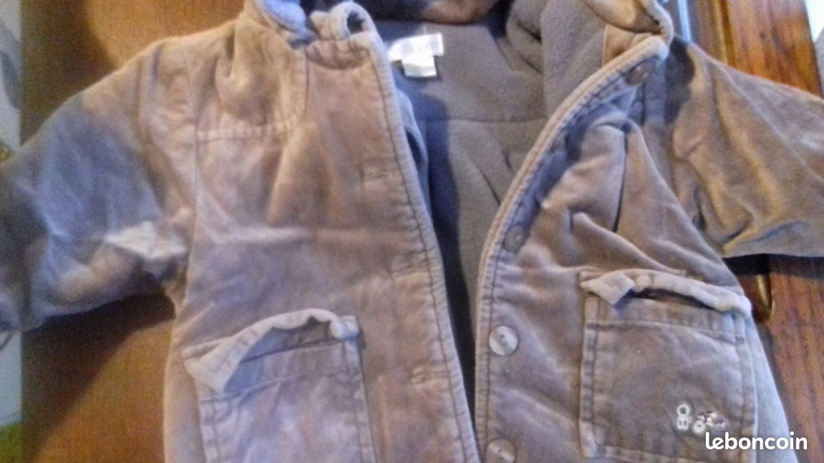 Manteau fille 3 mois Obaibi (image 3)
