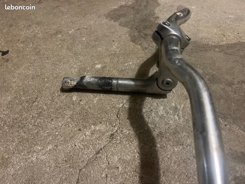 Guidon avec potence reglable velo de ville Équipements vélos