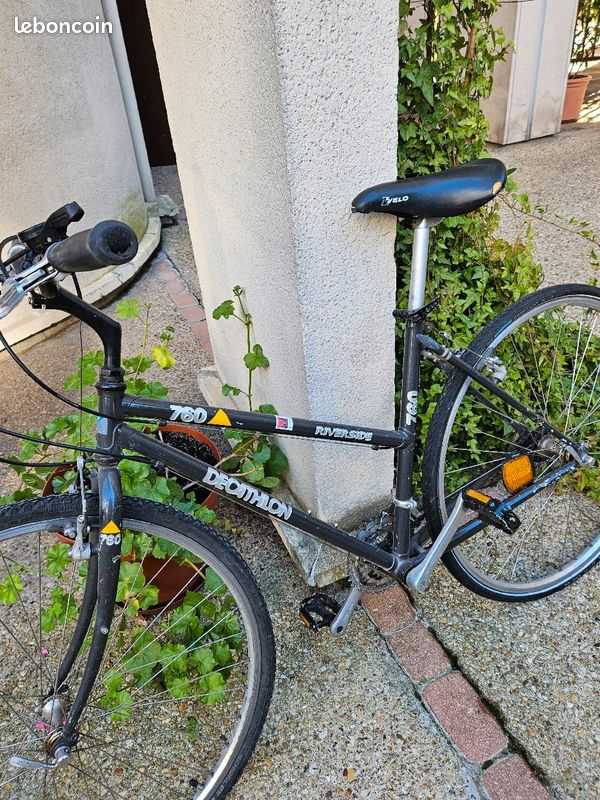 Vélo VTC Riverside 760 vintage Décathlon (image 8)