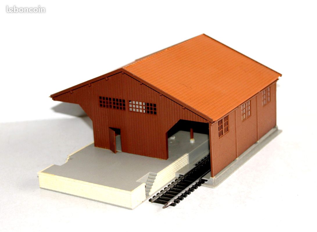 JOUEF Ho rare Maquette train Ref 783 Ferme avec hangar modèle