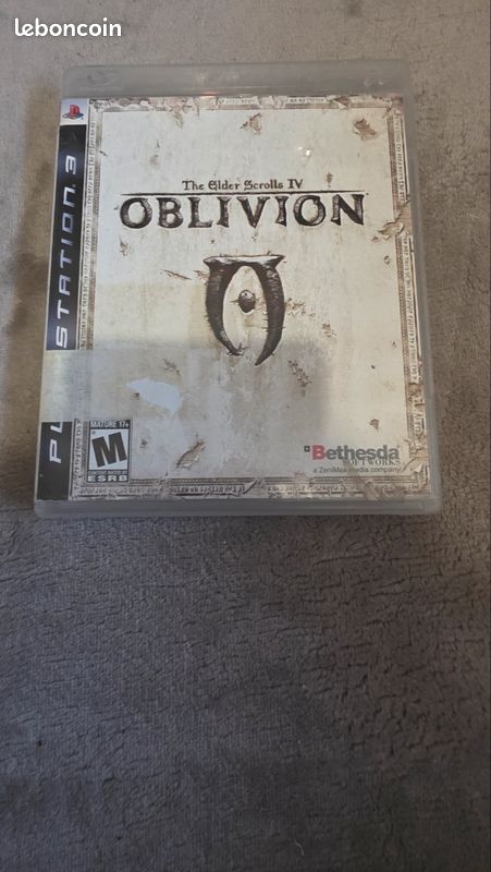 Jeu The Elder Scrolls IV : Oblivion - Version FR Pour PS3 (PlayStation 3) - Bon état, Sans Notice