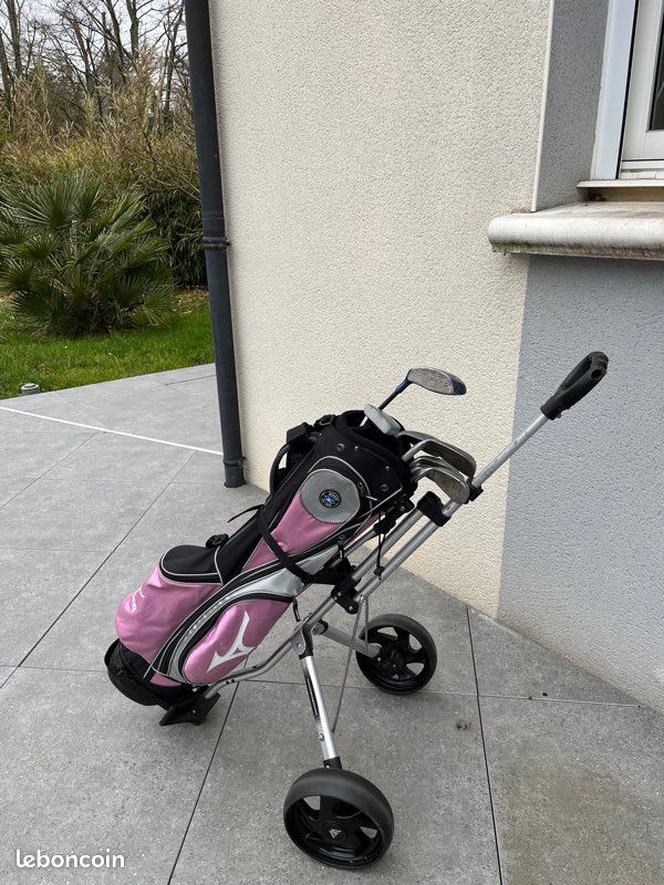 Sac de golf + chariot + série (image 6)