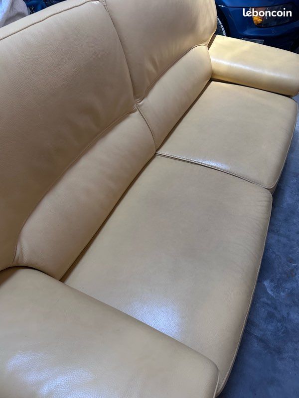 Canapé cuir (image 2)