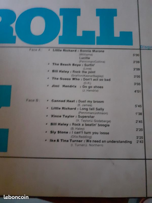 Vinyle double 33tr rock and roll (image 2)