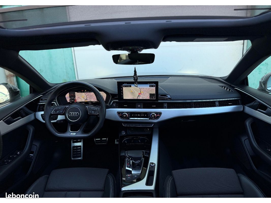 AUDI A5 SPORTBACK 459/mois GARANTIE 6 ANS 40 TDI 190ch S-TRONIC 7 S LINE Toit ouvrant RS Audi SPORT Méplat COCKPIT AppleCarPlay 1ère MAIN Origine française Aucun frais à prévoir (image 10)