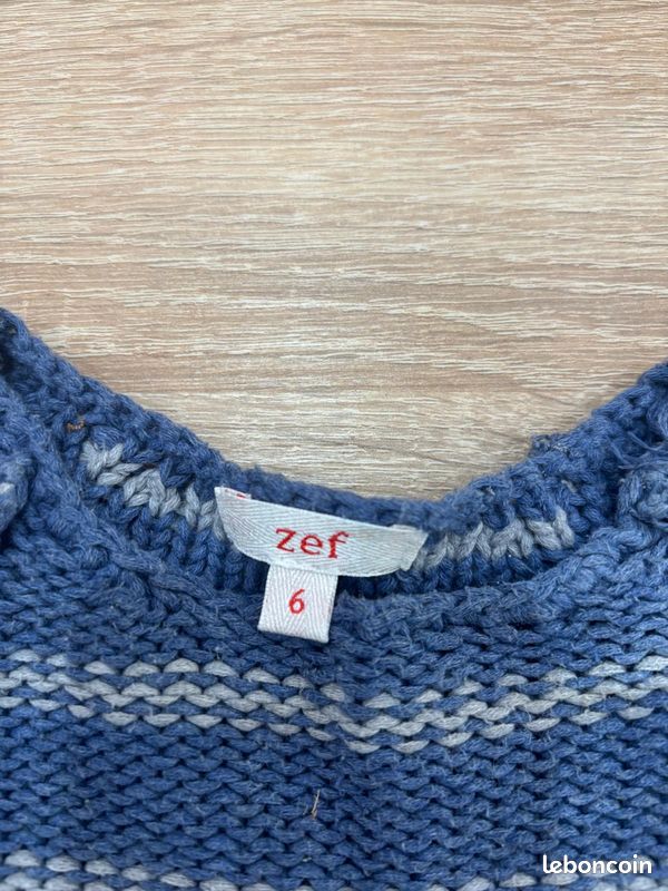 Pull Zef 6 mois (image 2)