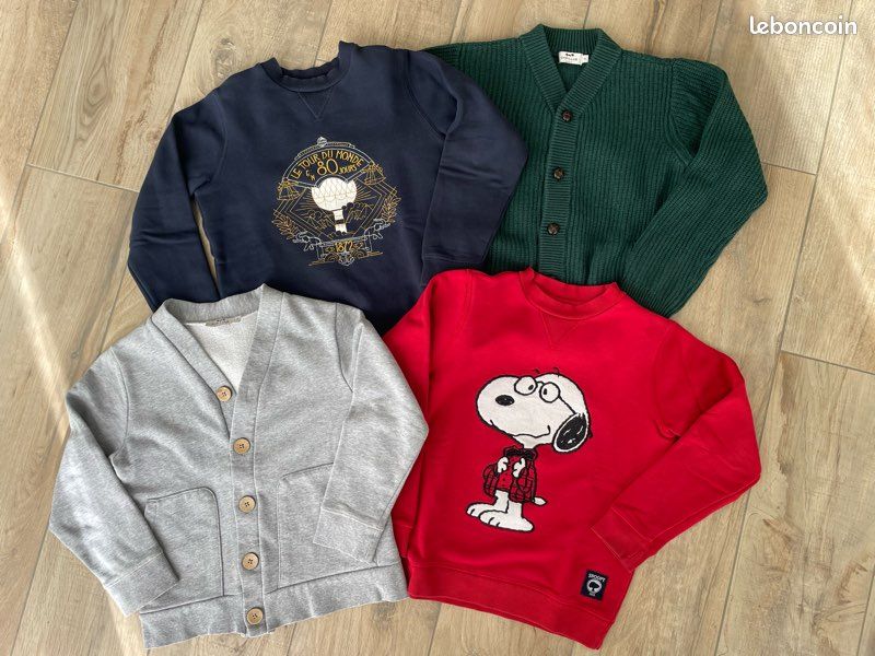 Lot sweat, gilet Cyrillus garçon 10 ans Vêtements