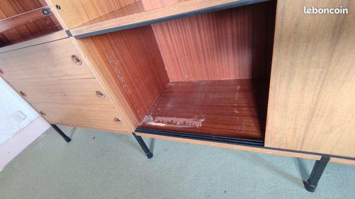 Ensemble vintage Minvielle Étagère et Living (image 6)