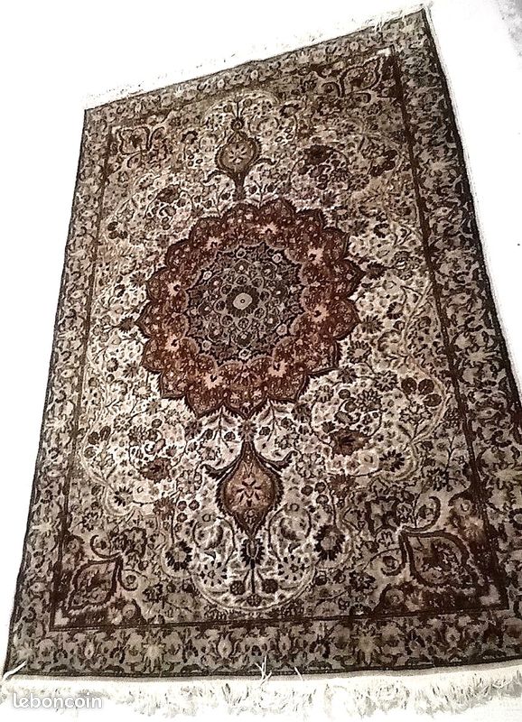 Tapis 1m20 x 1m80, fait main, persan, iranien (image 6)