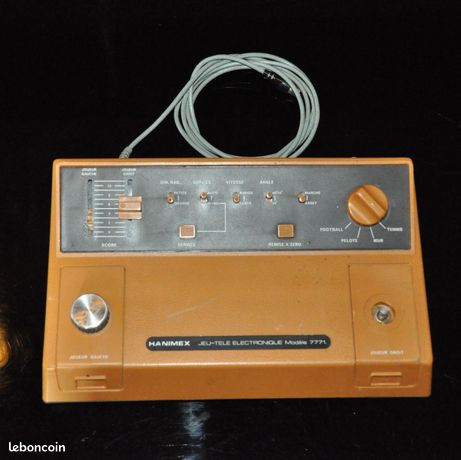 RARE Hanimex HMG 7900 Console à microprocesseur Bon État Fonctionnelle