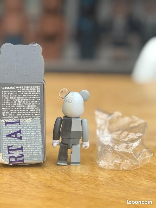 Bearbrick 100% Medicom Toy - Édition PS3 - Jamais Ouvert